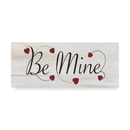 Kathleen Parr Mckenna 'Rustic Valentine Saying Iv' Canvas Art,10x24